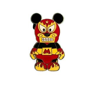 Disney Mickey Mouse Wrestler‎ Vinylmation 2000s Trading Pin Walt Disney World